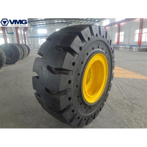 Lốp đặc máy xúc 23.5-25, siêu tải siêu bền 
